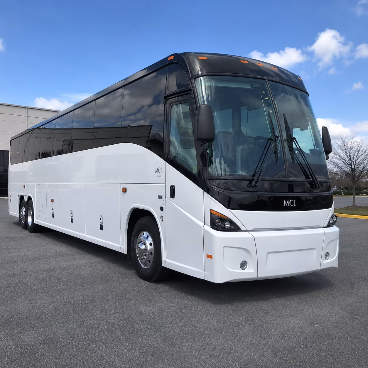 40-56 Passenger Charter Bus Exterior
