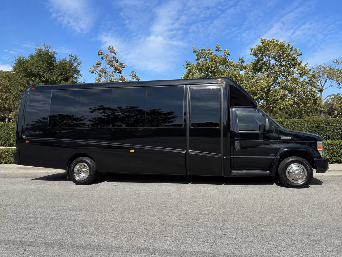 West Valley City Airport Shuttle & Transportation party bus exterior