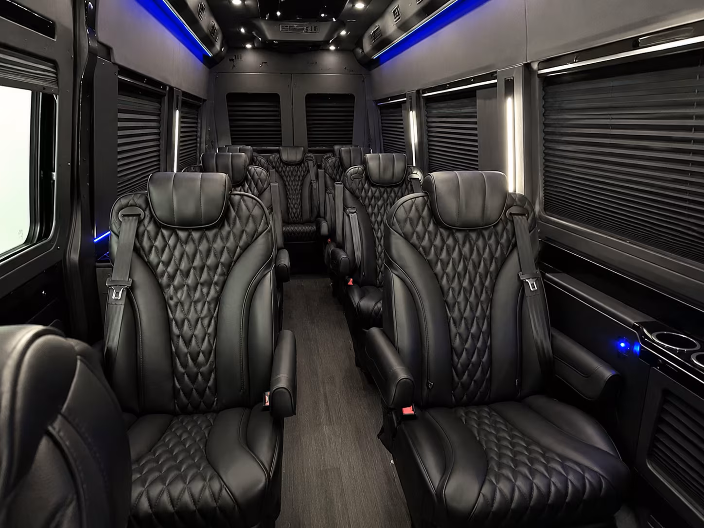 West Valley City Airport Shuttle & Transportation party bus exterior