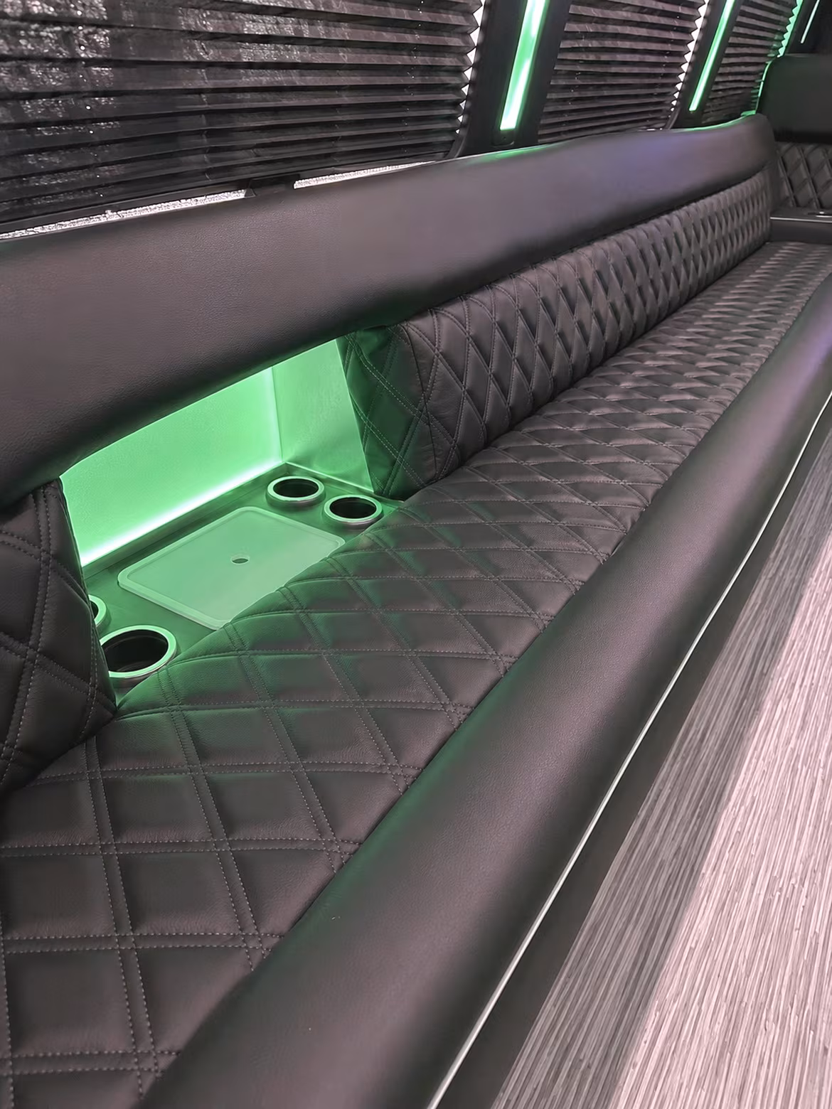 West Valley City Bachelor & Bachelorette Transportation party bus interior
