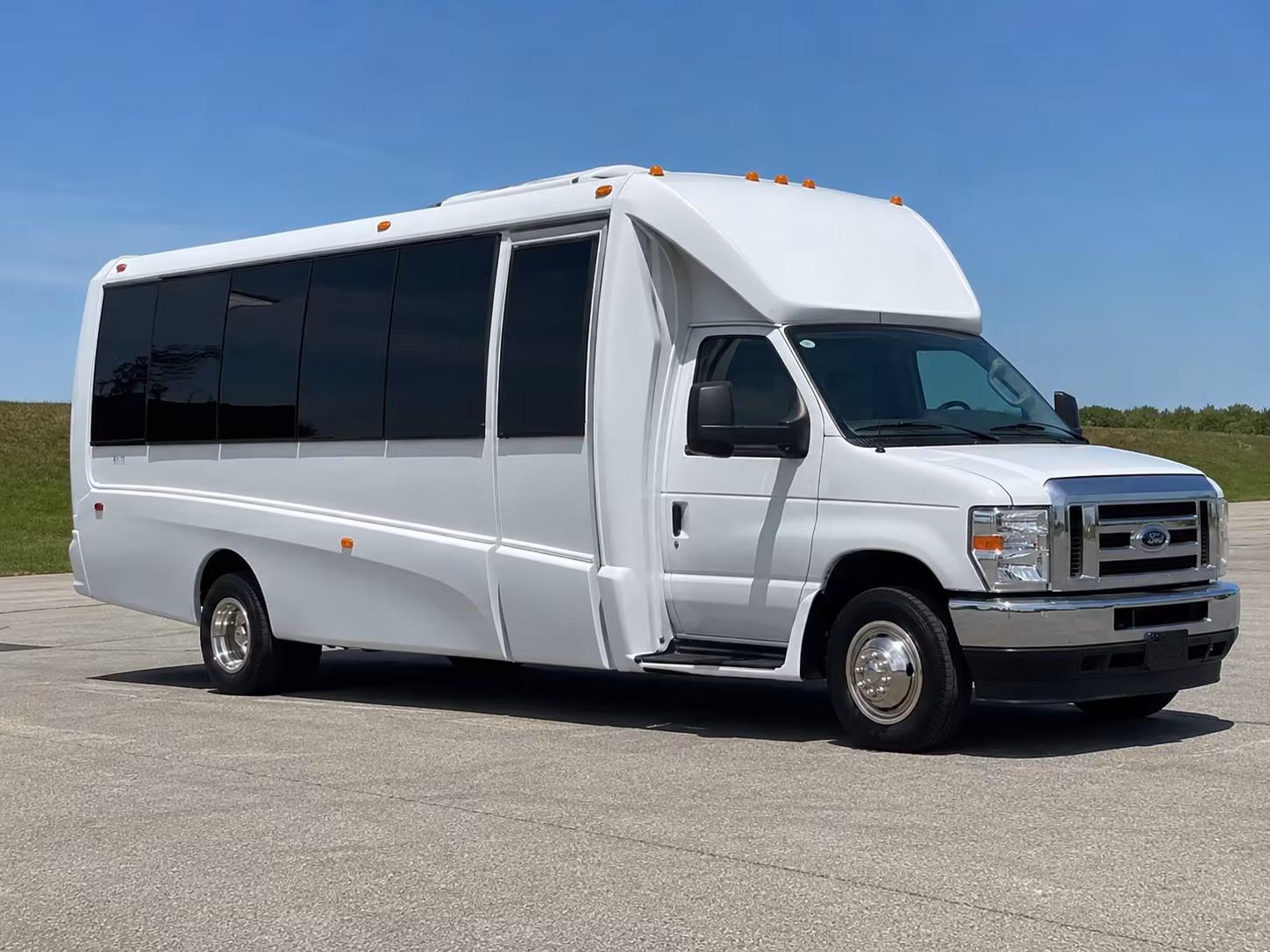 West Valley City Private Event Transportation party bus exterior