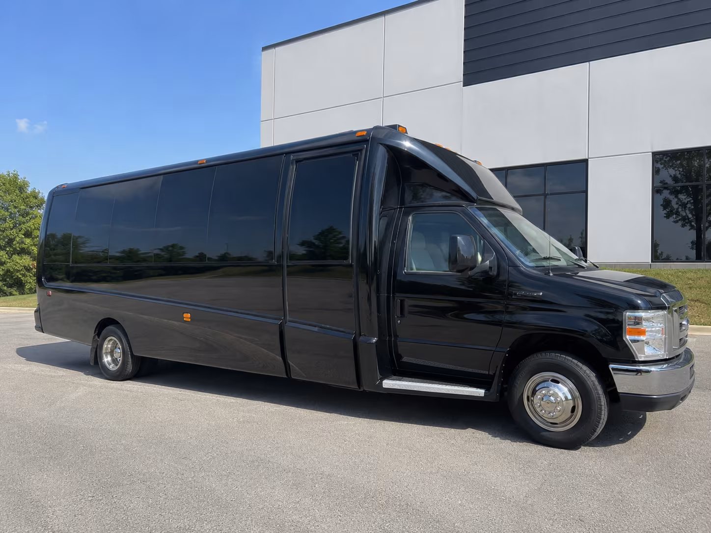 West Valley City Prom & Homecoming Transportation party bus exterior