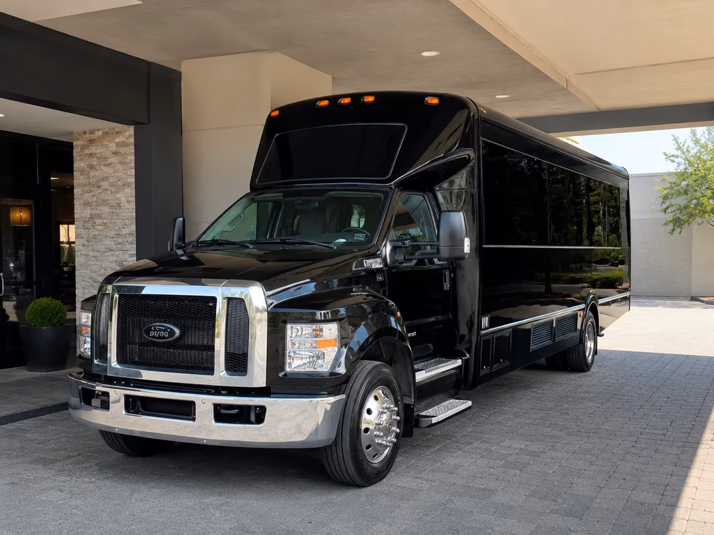 West Valley City Prom & Homecoming Transportation party bus interior