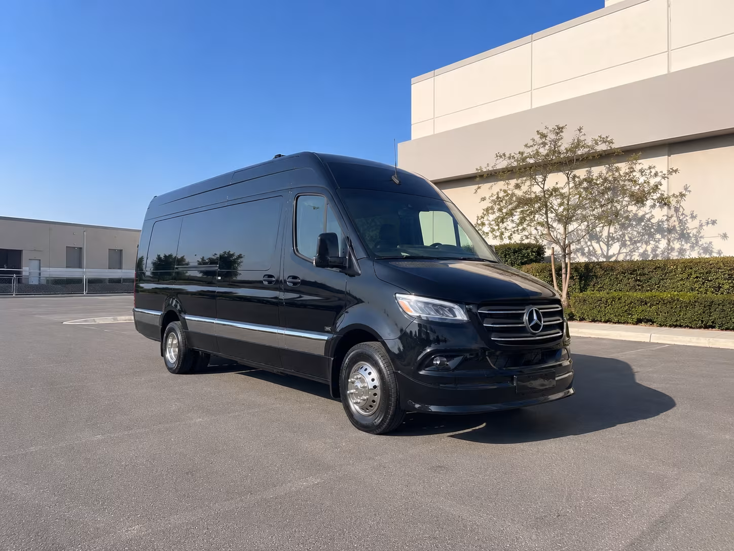 West Valley City School Event Transportation party bus exterior