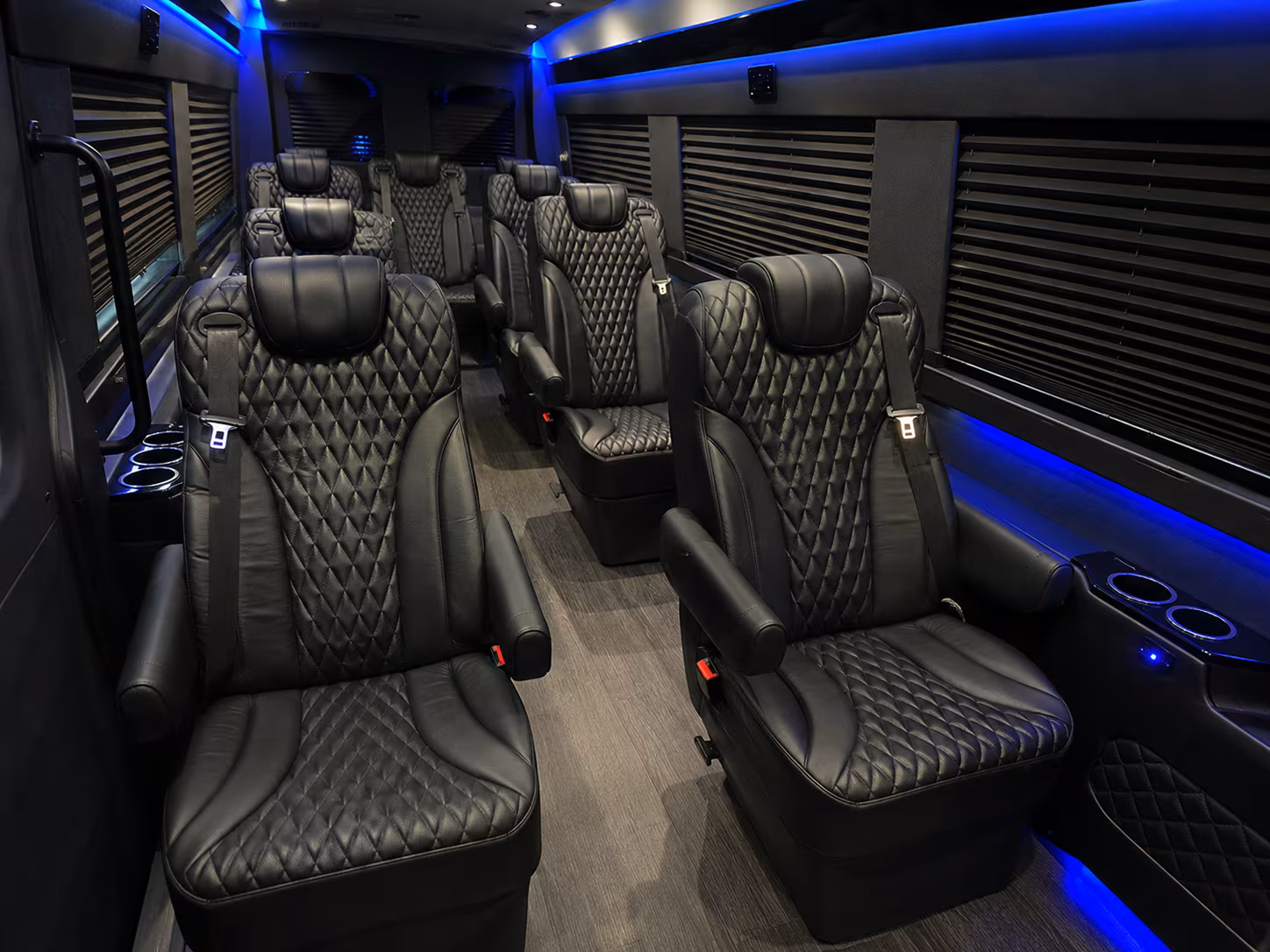 West Valley City School Event Transportation party bus exterior