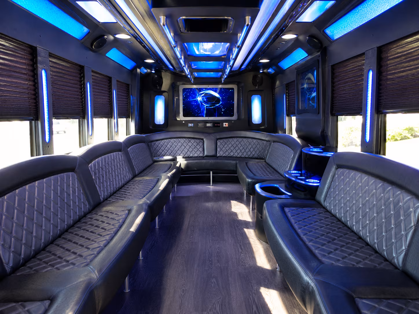 West Valley City Winery Tour & Pub Crawl Transportation party bus exterior