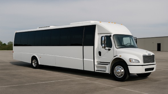 Exterior of West Valley City Party Bus Company's 20 Passenger Party Bus in Taylorsville