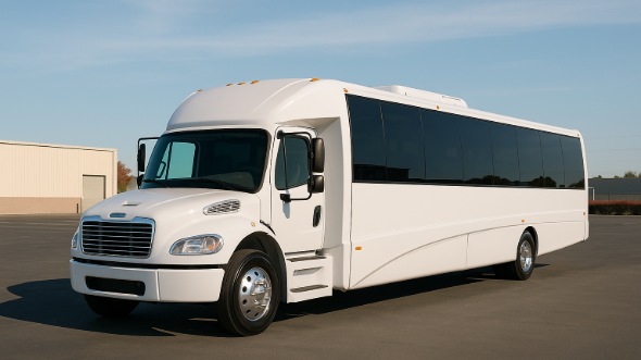 Exterior of West Valley City Party Bus Company's 30 Passenger Party Bus in Herriman