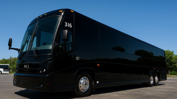 Exterior of West Valley City Party Bus Company's 40 Passenger Party Bus in Draper