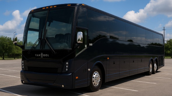 Exterior of West Valley City Party Bus Company's 40 Passenger Party Bus in Lehi