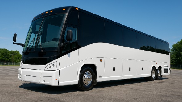 Exterior of West Valley City Party Bus Company's 40 Passenger Party Bus in Murray