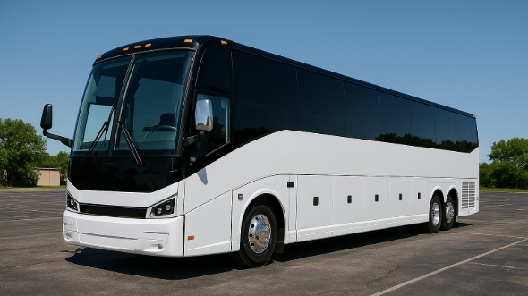 Exterior of West Valley City Party Bus Company's 40 Passenger Party Bus in West Jordan